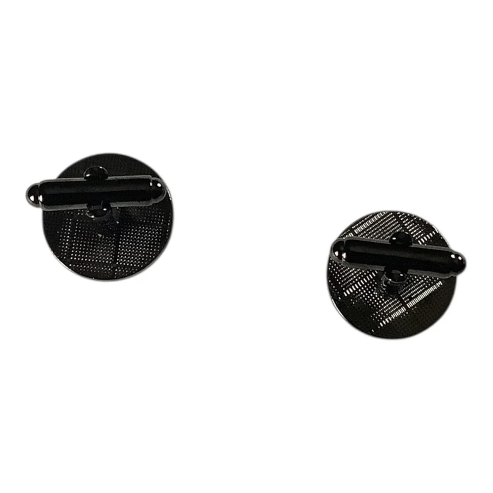 2pcs Star Wars Imperial Empire Symbol‎ Cufflinks For Men Shirt 3cm Round